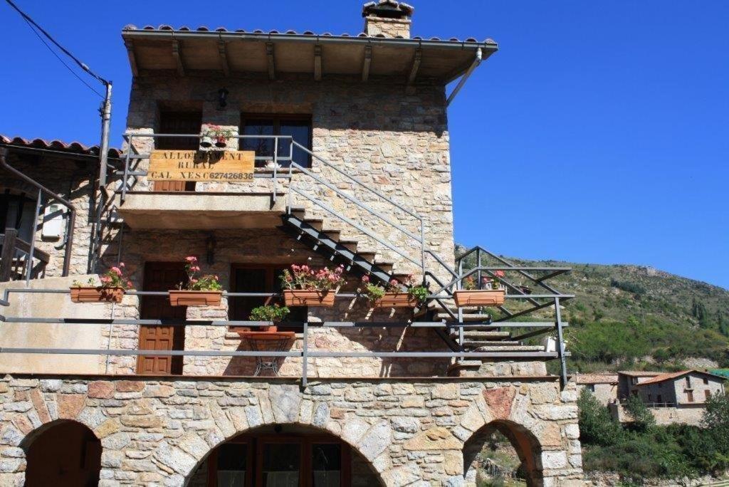 Apartament Cal Xesc Castellar De N'Hug Zewnętrze zdjęcie